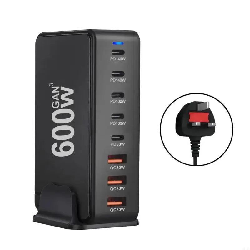 G8DF 600W 8 Port GaNs PD USB C USB A Adapters for Phone - FushionX Techflex
