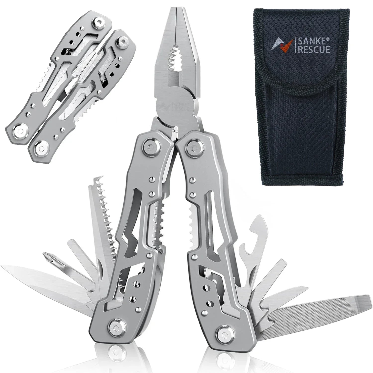 Hand Diy Multi Tools Multi - tool Folding Knives Scissor Cutters EDC Survival Gear Manual Pliers Fishing Outdoor Survival Camping - FushionX Techflex