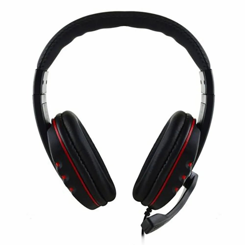 Headphones 3.5mm Wired Gaming Headset Earphones Music For PS4 Play Station 4 Game PC Chat Computer With Microphone - FushionX Techflex