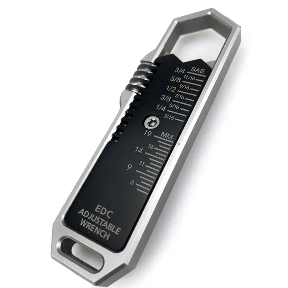 Multitool Pocket Tools Portable Multi Wrench Ergonomic Design Space - Saving Pocket Tools For Outdoor Explorers Enthusiasts - FushionX Techflex