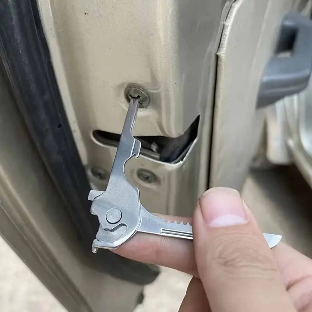 New 6 In 1 Utili Key Multi Tool Multi - purpose Screwdriver Pocket Multi - use Multi - tool Gear Utility Outdoor Gadget Hand Tool - FushionX Techflex