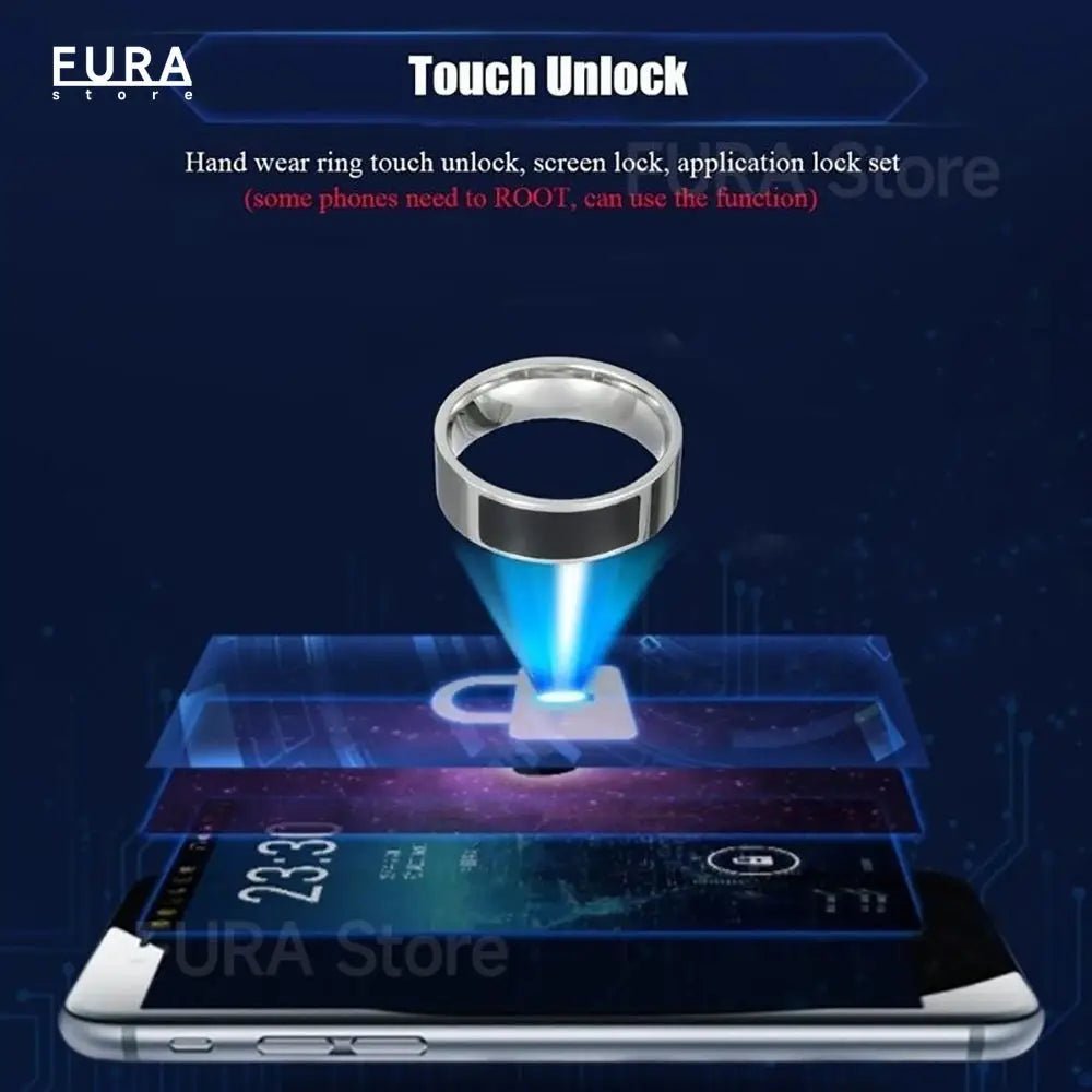 New waterproof multi - functional wearable smart ring Smart accessory NFC Smart Ring - FushionX Techflex