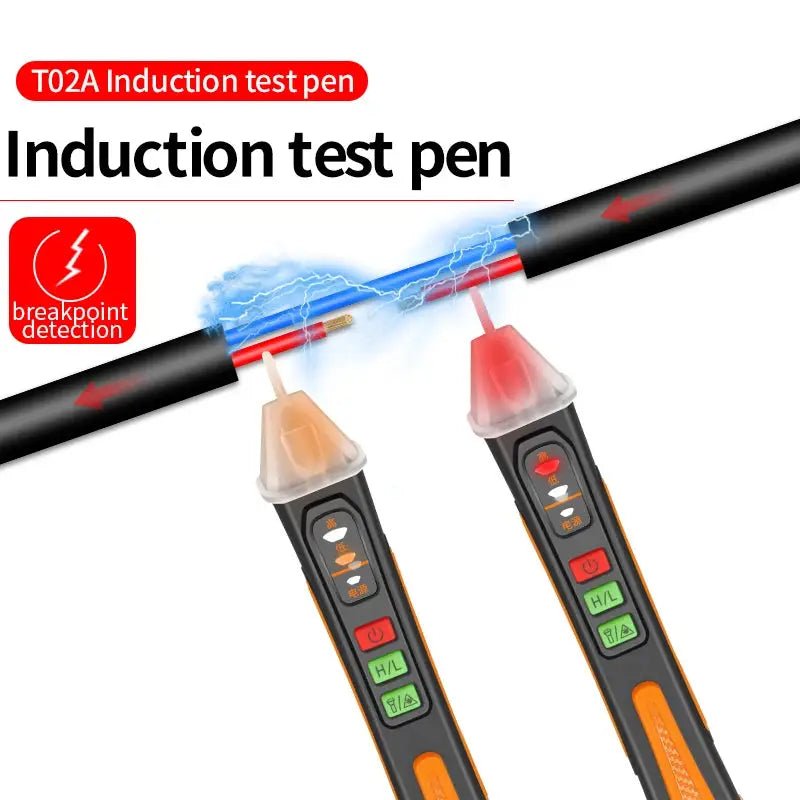NJTY Non - Contact Voltage Tester 12 - 1000V AC Voltage Checker Pen Smart Circuit Inspection Tool - FushionX Techflex
