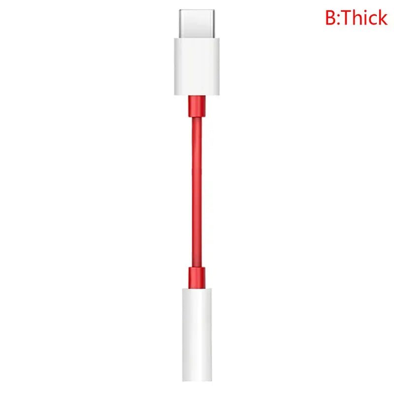 Original Oneplus 10 9 8 7T Pro 7 9R 8T Nord 2 5G USB Type C To 3 5MM Headphone - FushionX Techflex
