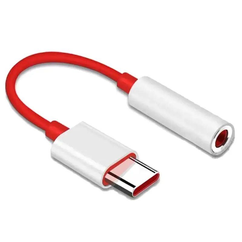 Original Oneplus 10 9 8 7T Pro 7 9R 8T Nord 2 5G USB Type C To 3 5MM Headphone - FushionX Techflex