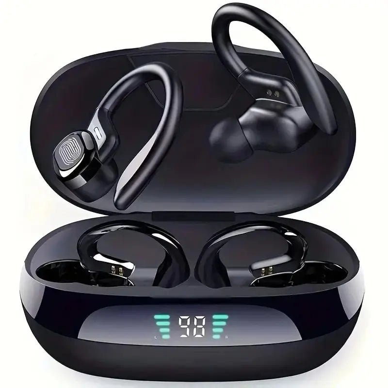 Original Wireless Earphones Ture Wireless Earbuds Ear Hook Sports HiFI Stereo Waterproof Headset With Mic TWS Headphone - FushionX Techflex