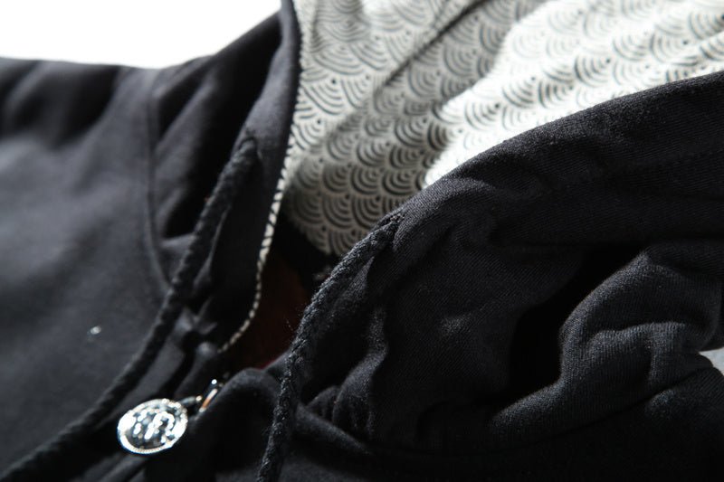 Red Embroidered Dragon Sweatshirt - FushionX Techflex