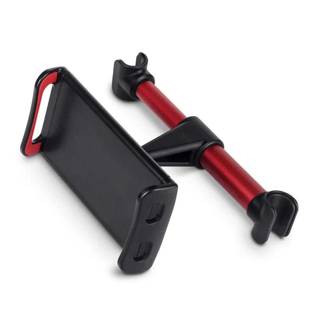 Smart Phone Stand Seat Back Mobile iPad Mount Holder 360 Rotation Car Headrest Bracket Adjustable Essential - FushionX Techflex