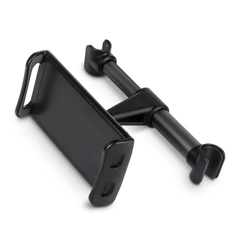 Smart Phone Stand Seat Back Mobile iPad Mount Holder 360 Rotation Car Headrest Bracket Adjustable Essential - FushionX Techflex
