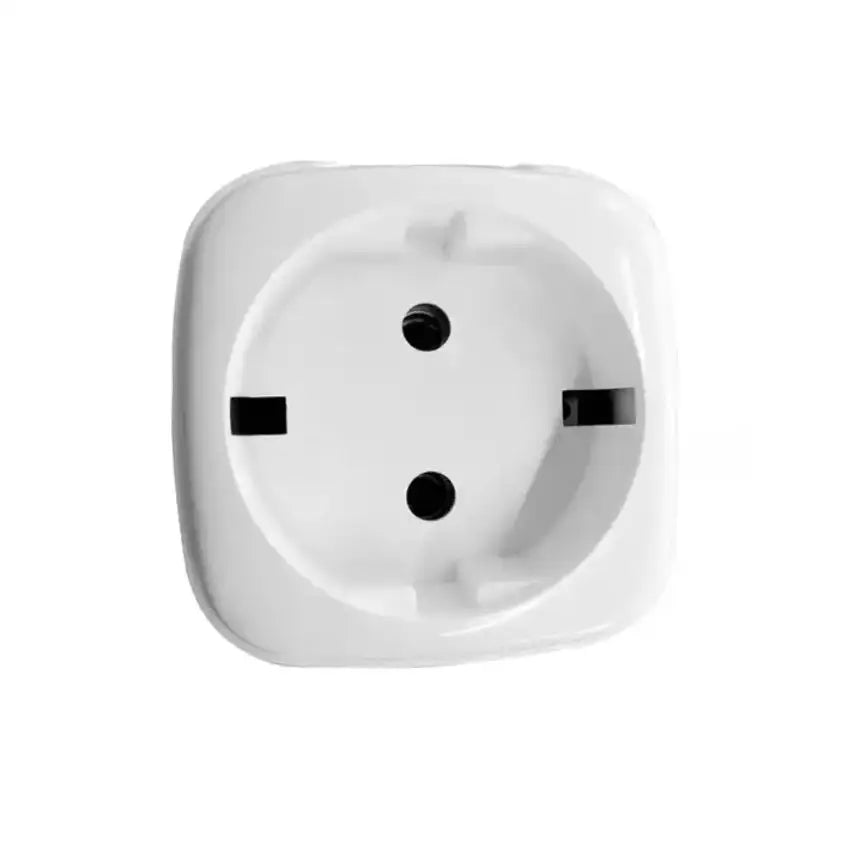 Tuya European Graffiti Wifi Smart Socket Mobile Phone Timing Remote Control 16A with Electricity - FushionX Techflex