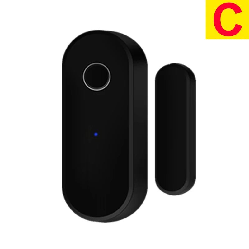 Tuya Smart Zigbee Door Sensor Door Window Open Close Detector Black Smart Home Security System Work With Gateway Smart Life APP - FushionX Techflex
