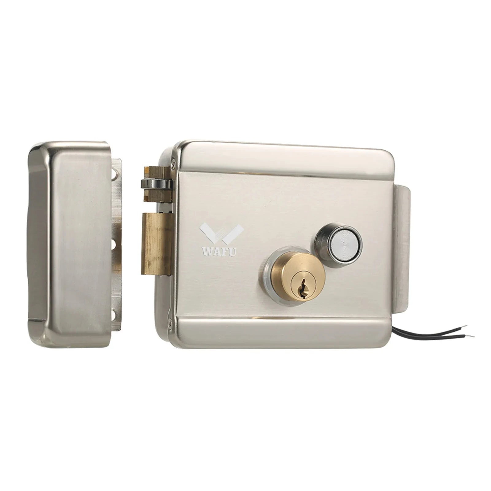WAFU Smart Electric Gate Door Lock Secure Electric Metallic Lock Electronic Door Lock Door Access Control for Home Office - FushionX Techflex