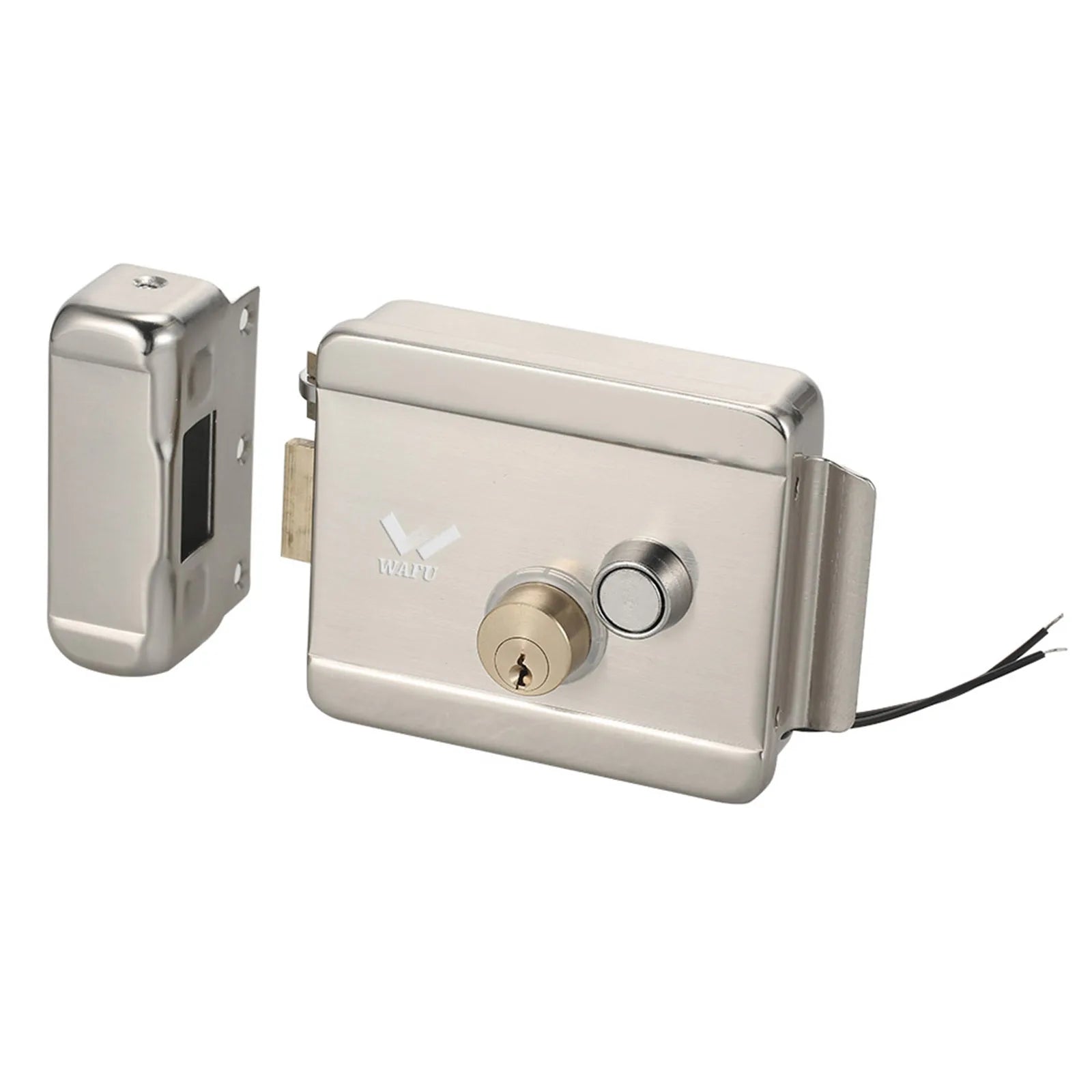 WAFU Smart Electric Gate Door Lock Secure Electric Metallic Lock Electronic Door Lock Door Access Control for Home Office - FushionX Techflex