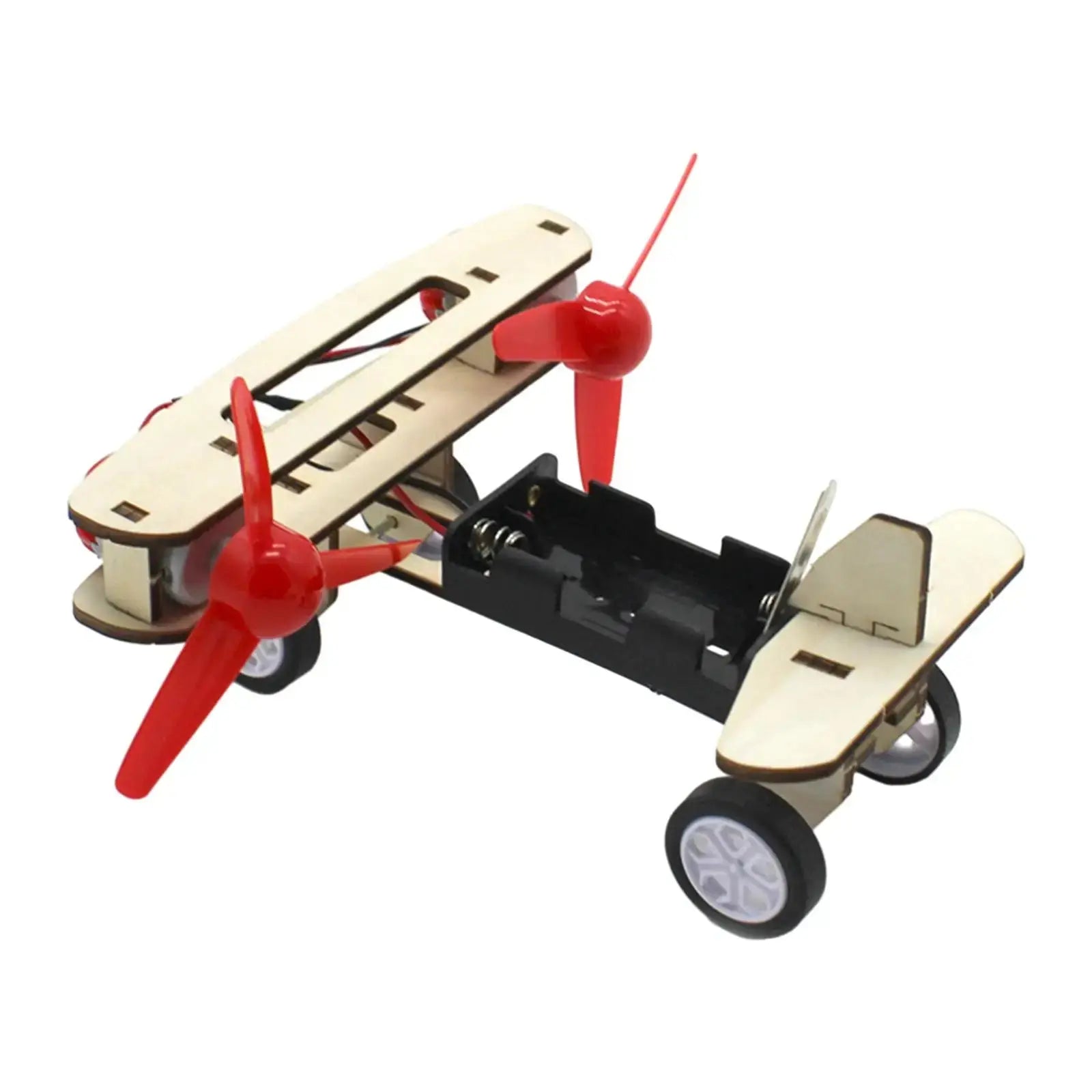 Wind Power Aircraft Electricity Model Fun Physical Scientific Experiment Set for Girls Boys Kids - FushionX Techflex